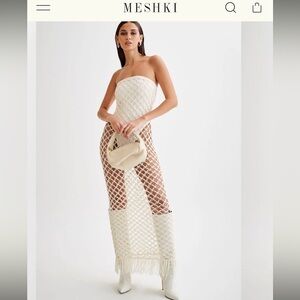 Prudence Knit Midi Dress - Buttercream